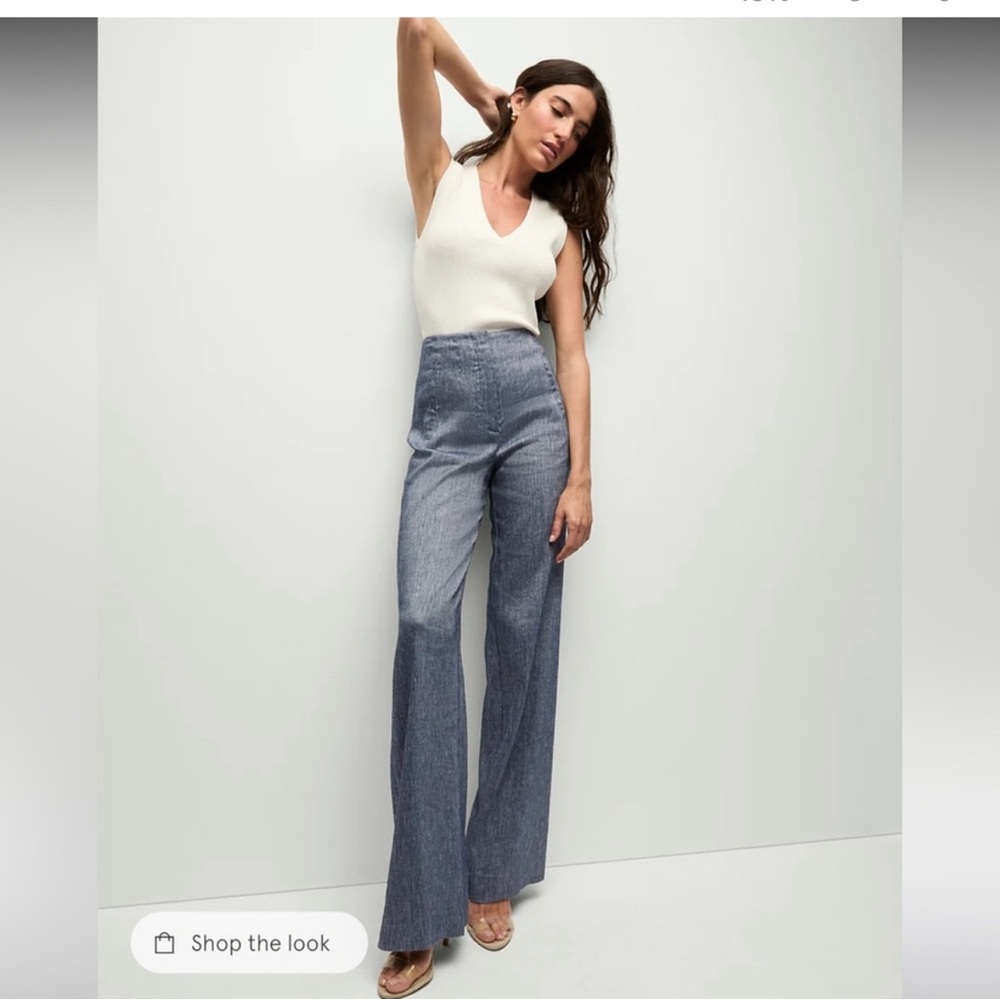 NWT veronica beard jude linen pants 2, tried on didn’t fit
